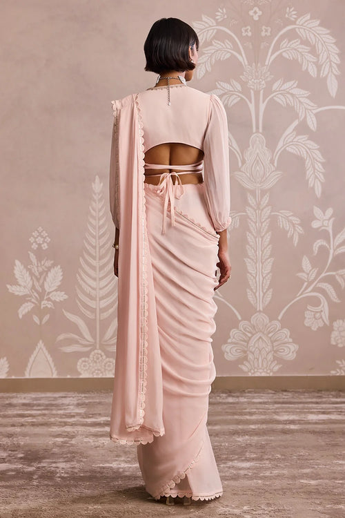 Pearl Saree Set