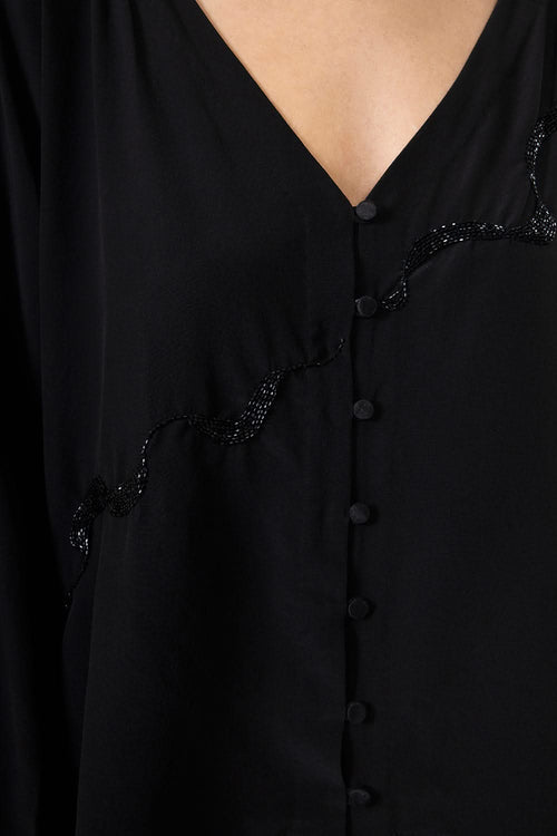 Thousand Crescents Silk Shirt