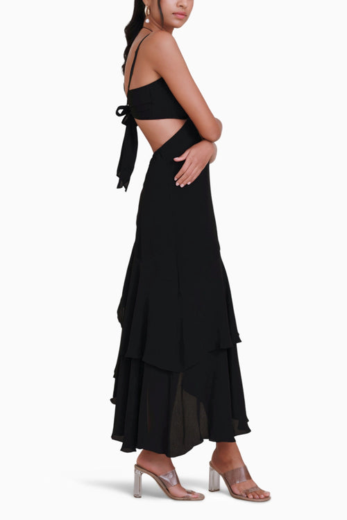 Black Malta Dress
