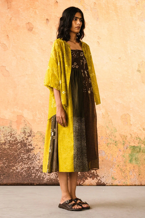 Multi Color Nerissa Dress with Meadow Shirt