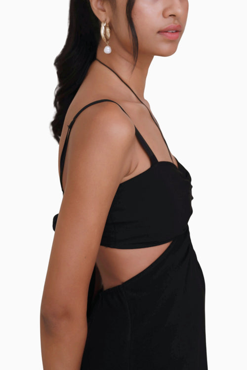 Black Malta Dress