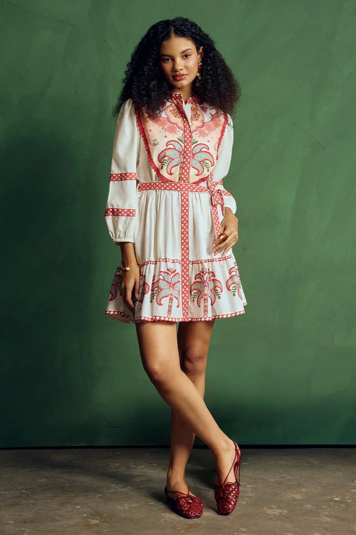 Ivory Poppy Dress