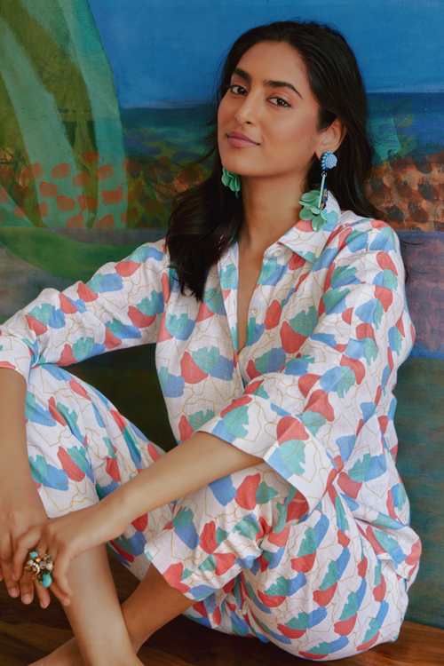 Faraway Floral Printed Shirt & Pants