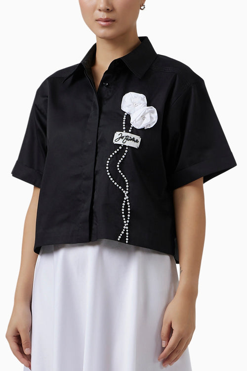 Je T'Aime Black Shirt