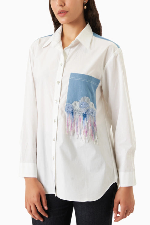 Embellish Me Patch Pocket Shirt