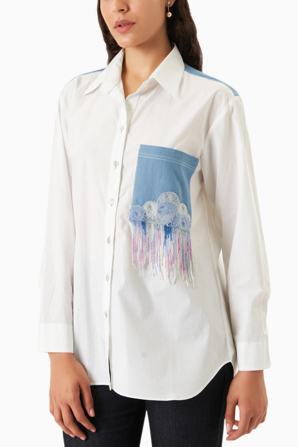 Embellish Me Patch Pocket Shirt