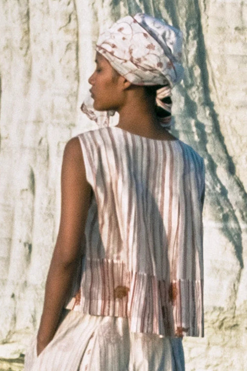 May Box Pleat Top
