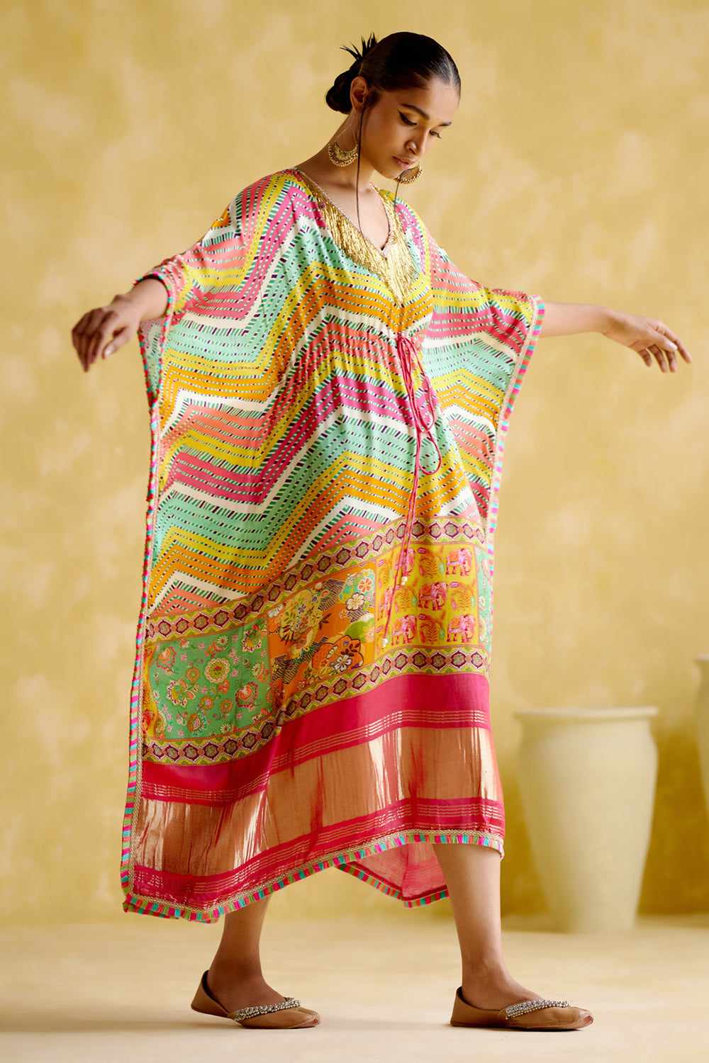 Ahilya Multi Color Kaftan