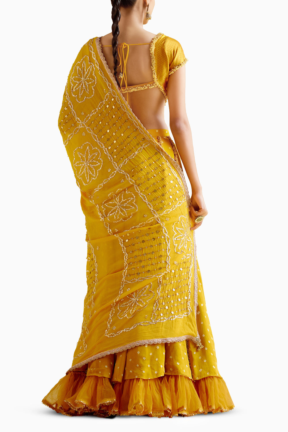 Aparna Yellow Lehnga Set