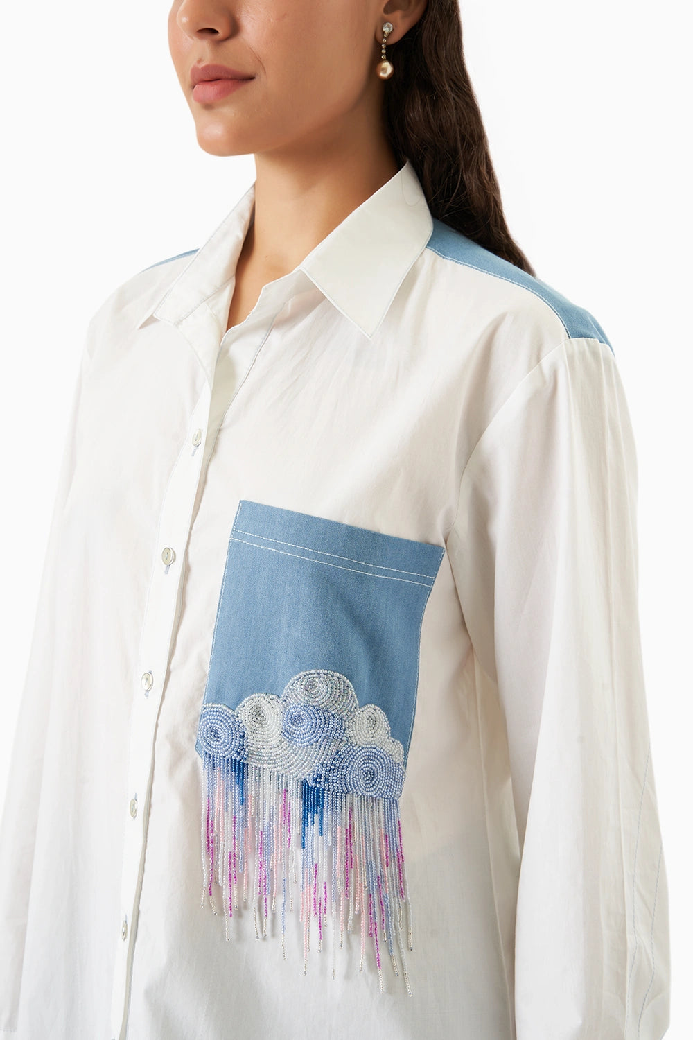 Embellish Me Patch Pocket Shirt