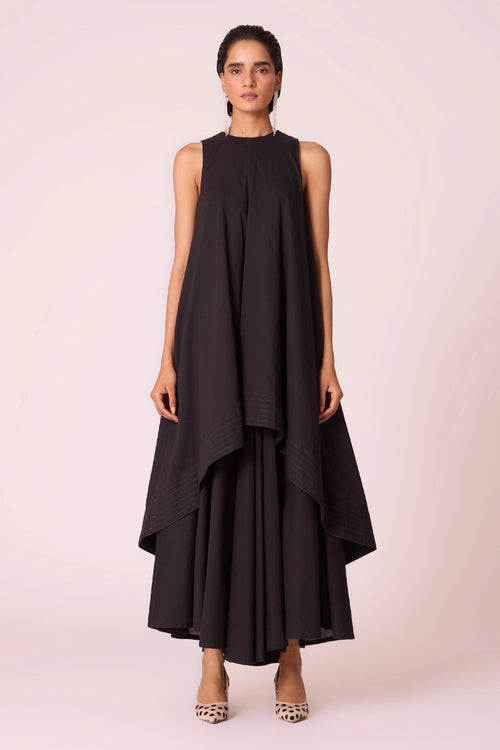 Sila Black Maxi Dress