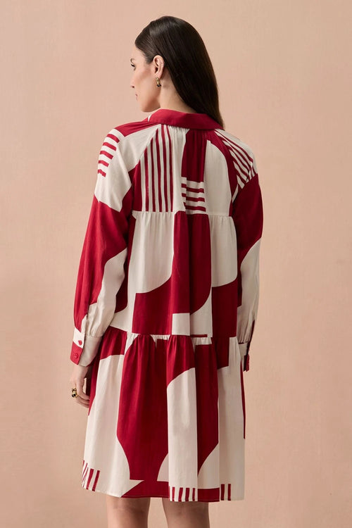 Merlot Matisse Short Dress