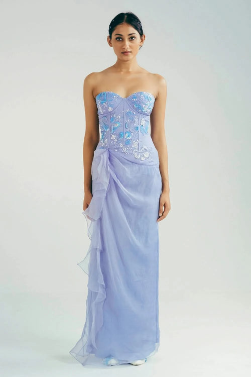 The Floral Burst Maxi Dress