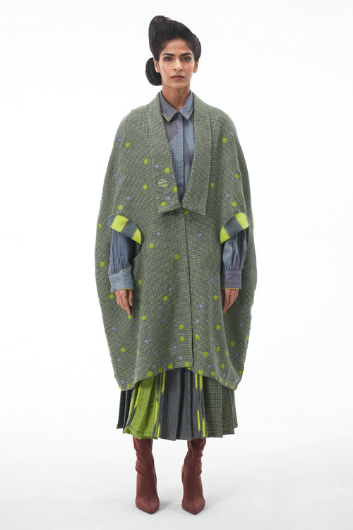 Grey Lime Farmer's Cape