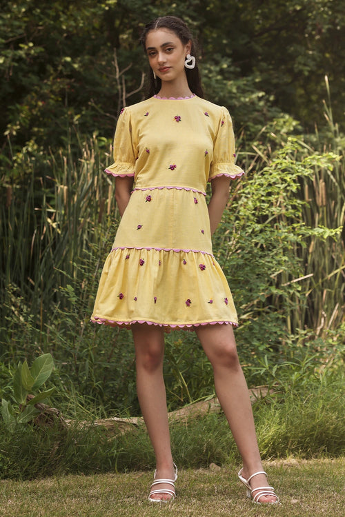 The French Knot Mini Dress