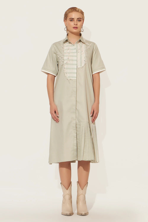 Green Nyra Dress