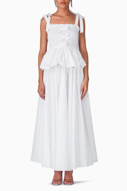 White Astra Skirt