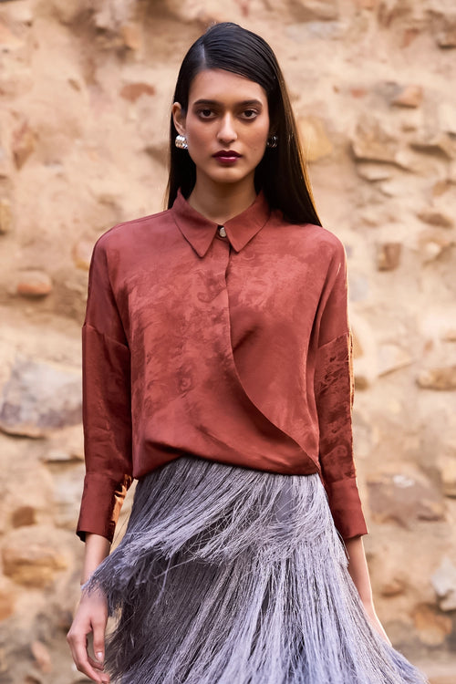 Front Overlap Shirt