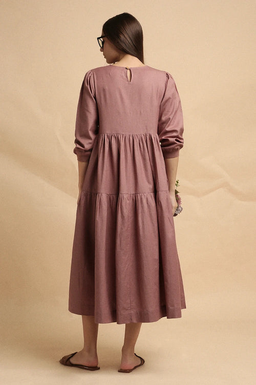 Blush Rib Vasara Dress