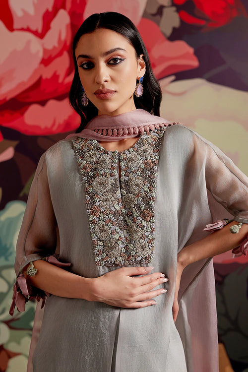 Blue Opal Kurta Set