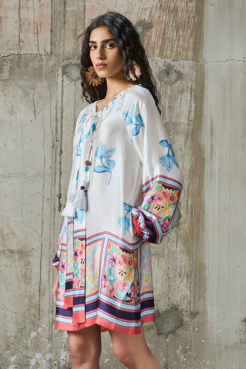 Blooming Edge Mini Dress