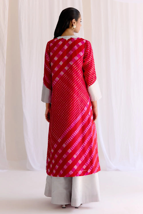 Rangmahal Lehriya Jacket
