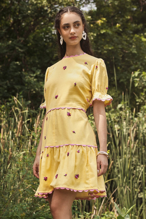 The French Knot Mini Dress