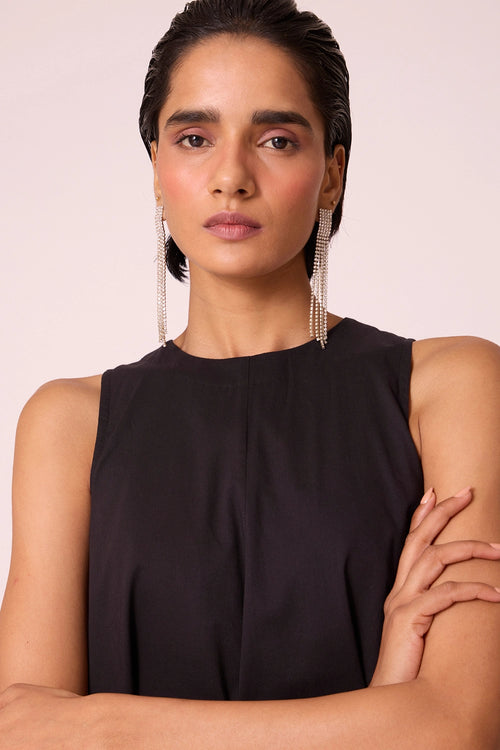 Sila Black Maxi Dress