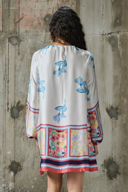 Blooming Edge Mini Dress