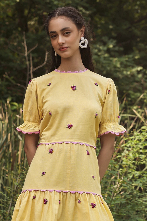 The French Knot Mini Dress