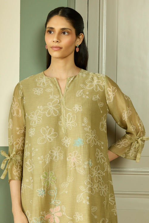 Meadow Embroidered Dress