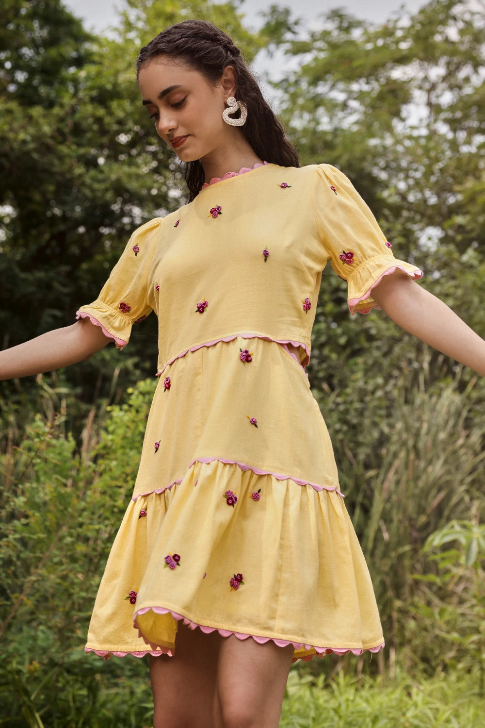 The French Knot Mini Dress