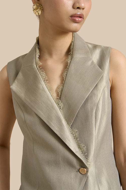 Liora Waistcoat Set