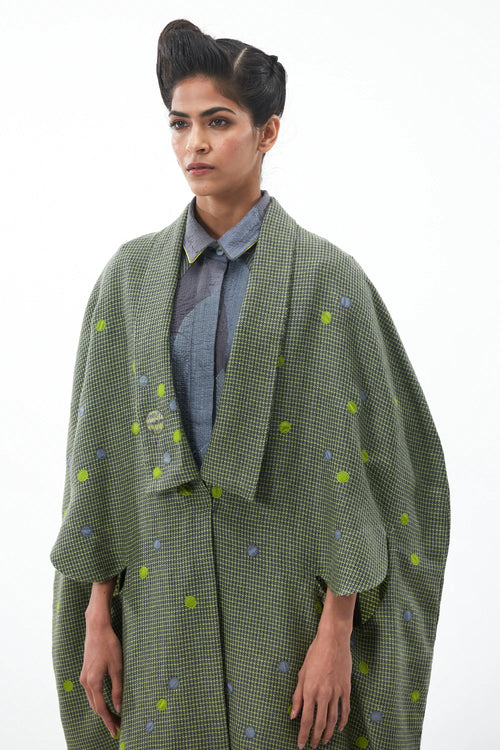 Grey Lime Farmer's Cape