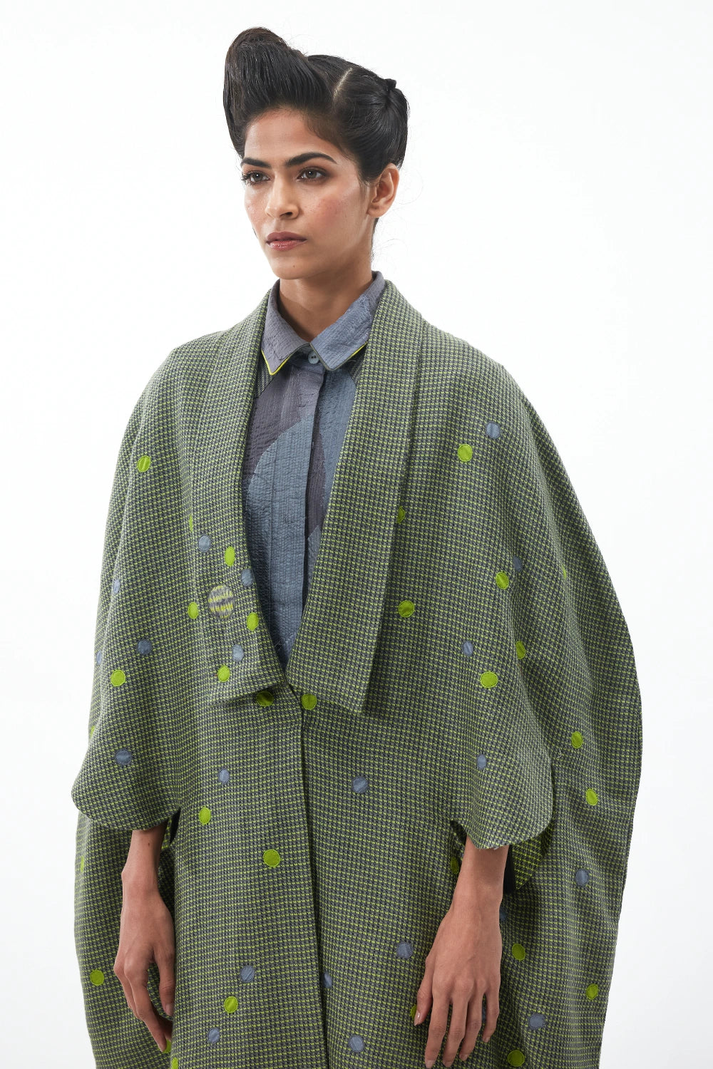 Grey Lime Farmer's Cape