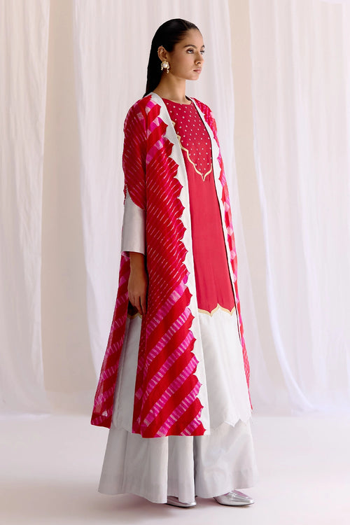 Rangmahal Lehriya Jacket