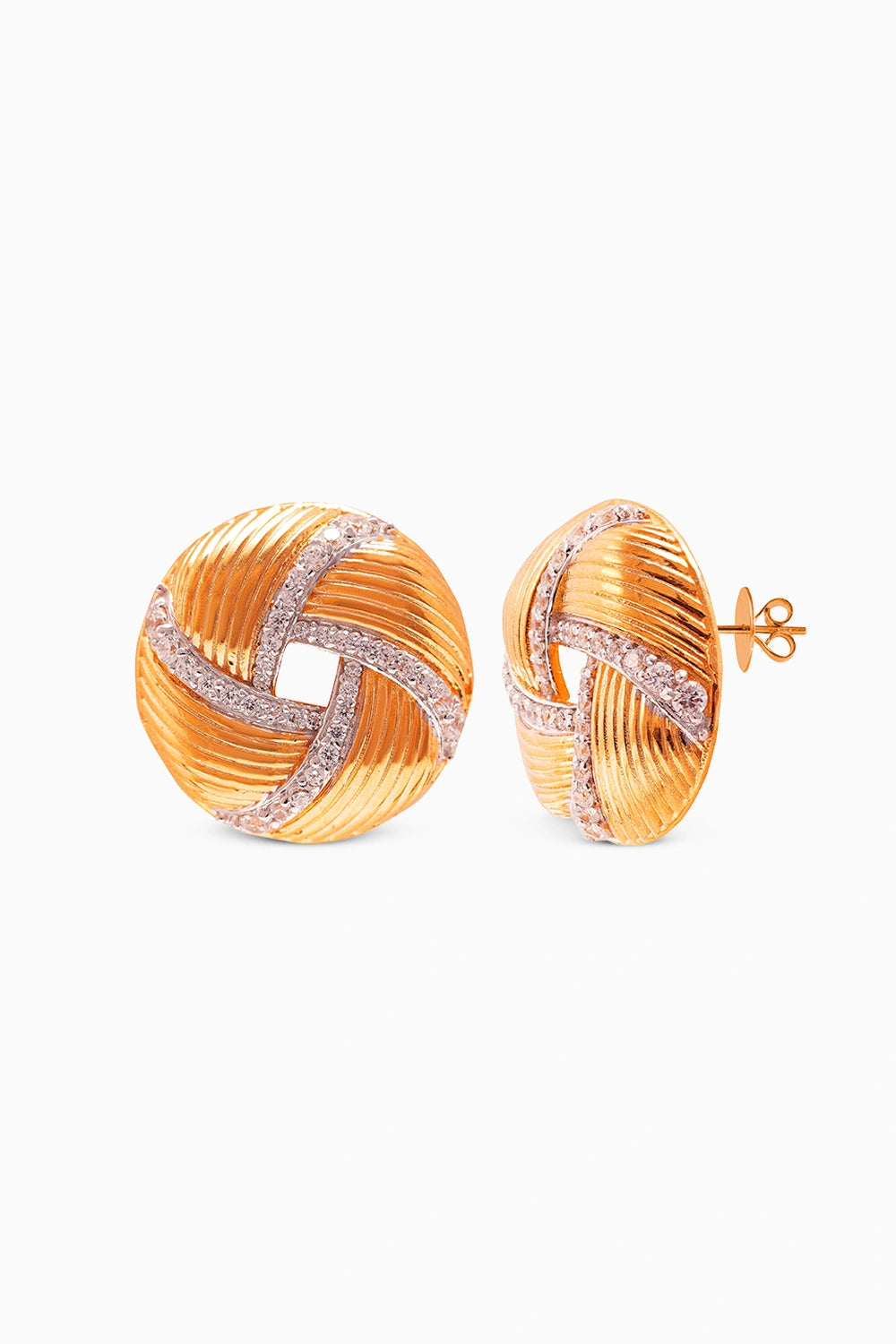 Spiralis Textured Earrings