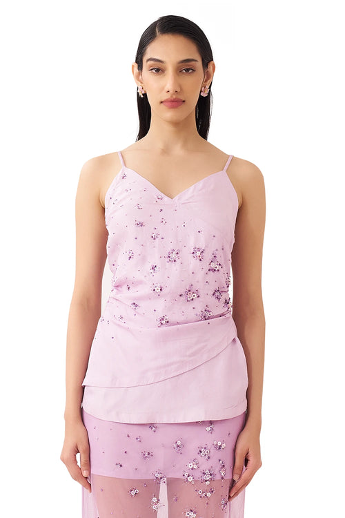 Lumiere Lavender Top