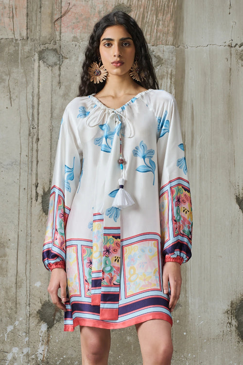 Blooming Edge Mini Dress