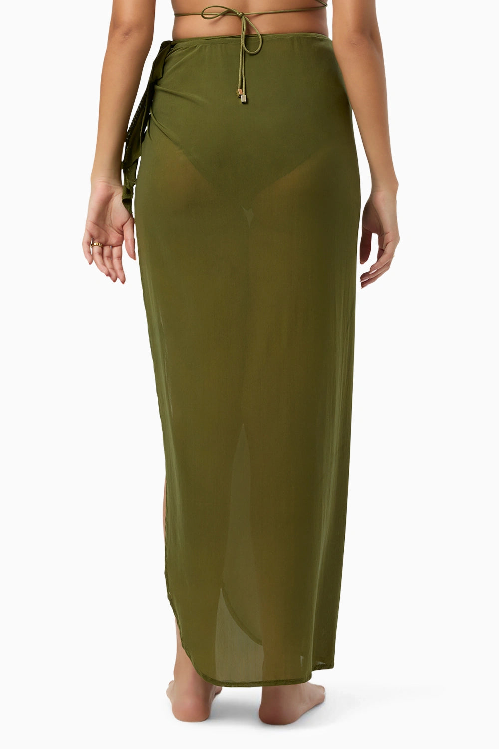 Olive Crest Sarong