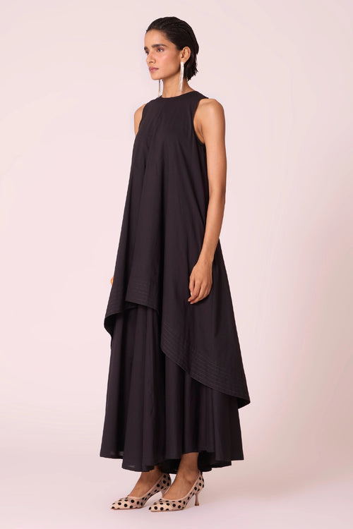 Sila Black Maxi Dress
