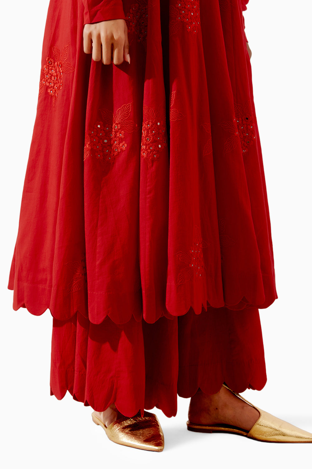 Gulmohar Kali Kurta Set