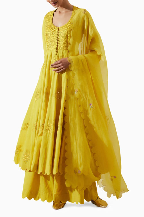 Amaltaas Kali Kurta Set