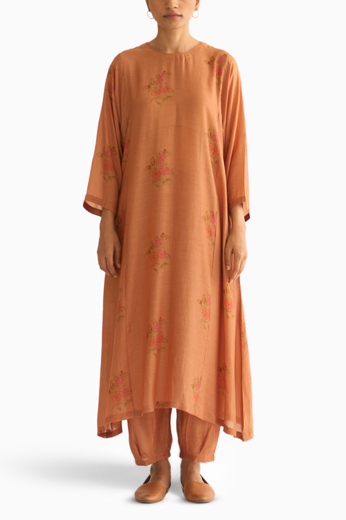 Evani Floral Print Kurta Set