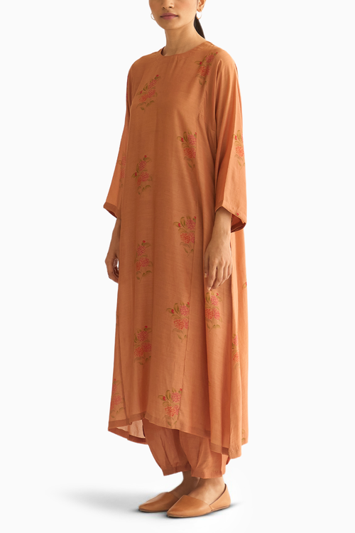 Evani Floral Print Kurta Set