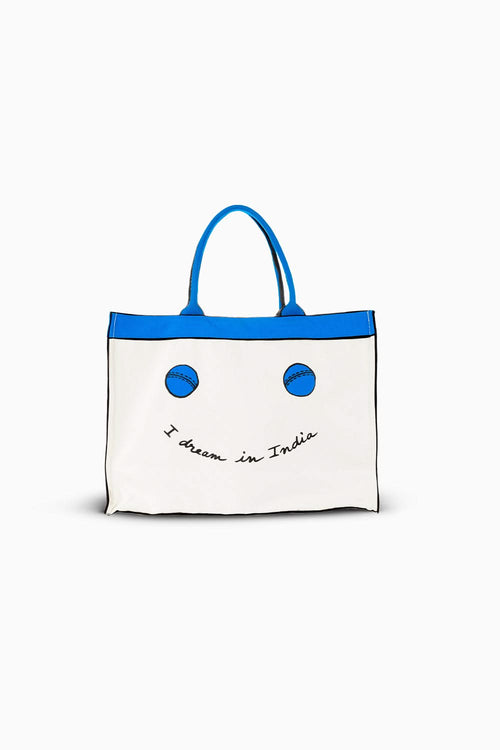 Blue- The Keeper Tote Bag