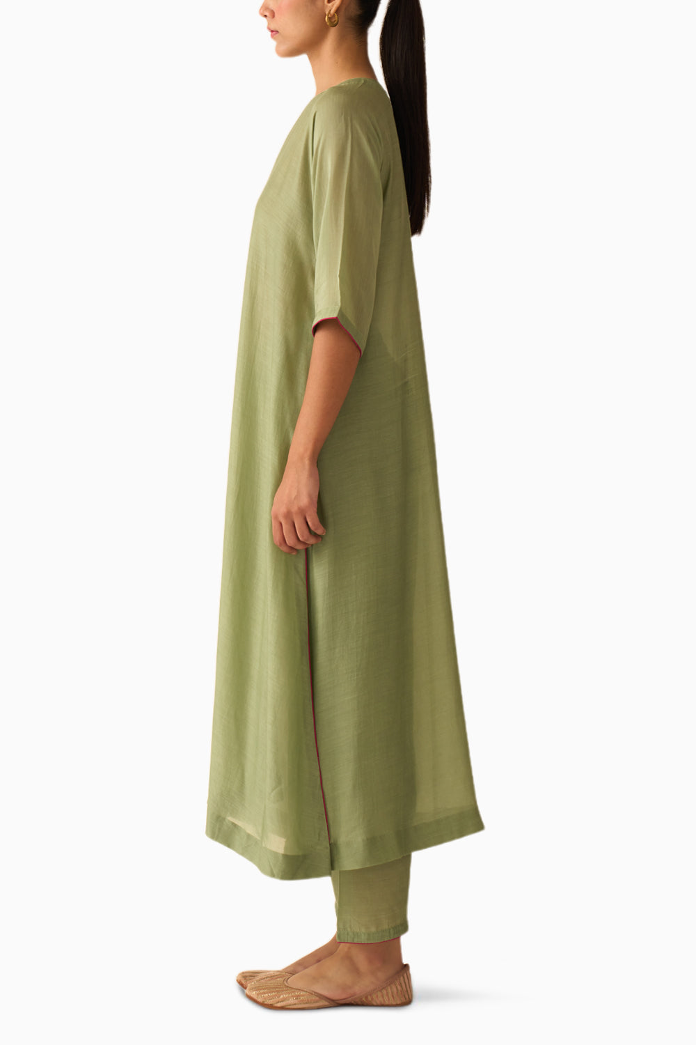 Kiana Mint Green Kurta Set