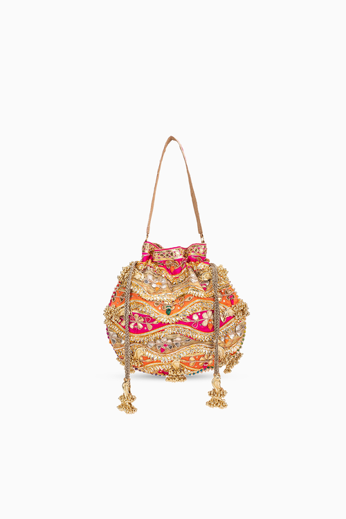 Orange and Pink Evander Potli