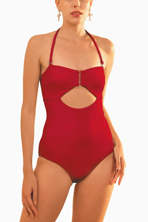 Plum Plegm Monokini
