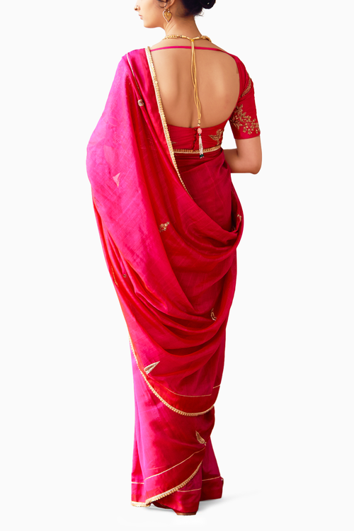 Zariphool Rani Saree & Blouse
